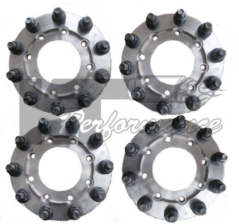 Diamond T Enterprises 10 Lug Dually Wheel Adapters, Dodge (199412