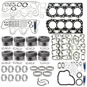 Mahle - MAHLE Clevite Complete Engine Overhaul Kit for Chevy/GMC (2004.5-05) 6.6L Duramax LLY (VIN Code 2)