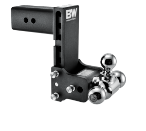 B&W Trailer Hitches - B&W Tow & Stow Hitch for 3" Receiver, 7" drop - 7.5" rise (1-7/8" x 2" x 2-5/16")