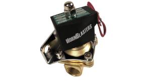 HornBlasters - Air Horn Electric Valve, 0.5" Brass