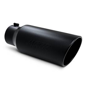 MBRP - MBRP Exhaust Tip 5" inlet, 7" outlet, angle cut 18" long, Black