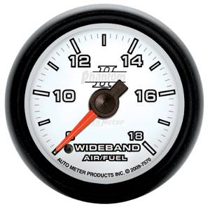 Autometer - Auto Meter Phantom II Series, Air/Fuel Ratio-Wideband Analog (Full Sweep Electric)