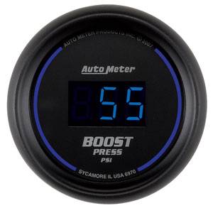 Autometer - Auto Meter Colbalt Digital Series, Boost Pressure 0-60psi