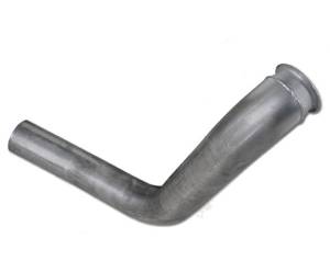 Diamond Eye Performance - Diamond Eye 4" Down Pipe, Ford (1999-03) F250/F350/F450/F550, 7.3L Power Stroke, Aluminized