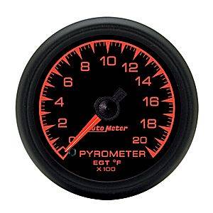 Autometer - Auto Meter ES Series, Pyrometer Kit 0*-2000*F (Full Sweep Electric)