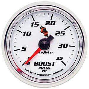 Autometer - Auto Meter C2 Series, Boost Pressure 0-35psi (Mechanical)