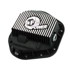 aFe - aFe Front Differential Cover, Ford Diesel Trucks (1994.5-12) 7.3L/6.0L/6.4L/6.7L, Machined Fins