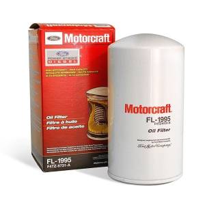 Ford Genuine Parts - Ford Motorcraft Oil Filter, Ford (1994-03) 7.3L Power Stroke (FL-1995-A)