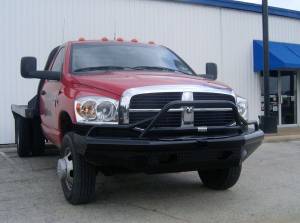 Ranch Hand - Ranch Hand Legend Bullnose Bumper, Dodge (2006-09) 2500/3500 & 1500/2500 Mega Cab 