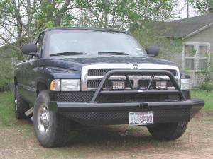 Ranch Hand - Ranch Hand Legend Bullnose Bumper, Dodge (2001-94) 1500 & (94-02) 2500/3500 