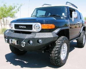 Iron Bull Bumpers - Iron Bull Front Bumper, Toyota (2006-11) FJ Cruiser