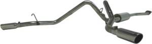Exhaust - 3" Cat Back Exhaust - MBRP - MBRP Cat Back Exhaust, Chevy/GMC (2003-07) 1500/1500HD, 4.8L & 5.3L EC/CC-SB, Dual Split Side, T-409 Stainless