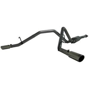 Exhaust - 3" Cat Back Exhaust - MBRP - MBRP Cat Back Exhaust, Chevy/GMC (2007.5-08)  1500/1500HD, 4.8L/5.3L/6.0L, EC/CC-SB, Dual Split Side, Aluminized