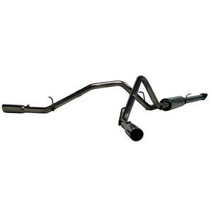 Exhaust - 3" Cat Back Exhaust - MBRP - MBRP Cat Back Exhaust, Chevy/GMC (2007.5-08)  1500/1500HD, 4.8L/5.3L/6.0L, EC/CC, Dual Split Side, T304 Stainless