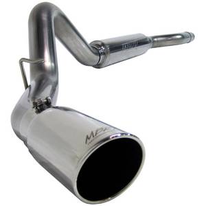 MBRP - MBRP 4" Cat Back Exhaust, Chevy/GMC (2006-07) 2500/3500, 6.6L Duramax, Ec/Cc, Single Side Exit, T409 Stainless