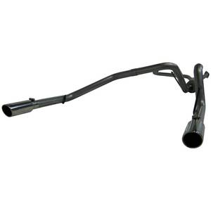 MBRP - MBRP 2.5" Cat Back Exhaust, Nissan (2004-11) Titan, 5.6L, Ec,Cc, Dual Split Rear, Aluminized