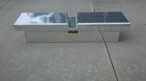 Pro Maxx - Pro Maxx Truck Tool Box, 72"L x 19"W x 13"H Aluminium Diamond Plate, Gull Wing