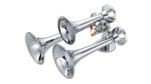 HornBlasters - Outlaw  3 Chime Chrome , Train Horn