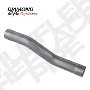 Exhaust - Cat, DPF, & Muffler Delete Pipes - Diamond Eye Performance - Diamond Eye 4" Muffler Delete Pipe, Dodge (2004.5-07) 2500/3500, 5.9L Cummins, Aluminized