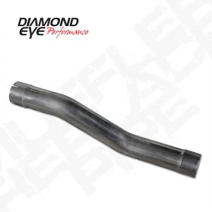 Exhaust - Cat, DPF, & Muffler Delete Pipes - Diamond Eye Performance - Diamond Eye 4" Muffler Delete Pipe, Dodge (2004.5-07) 2500/3500, 5.9L Cummins, T409 Stainless