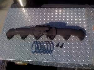 Diesel Power Source - Diesel Power Source 3-Piece Exhaust Manifold, (1994-98) Cummins, w/gaskets
