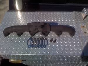 Diesel Power Source - Diesel Power Source 3-Piece Exhaust Manifold, (1998.5-02) Cummins, w/gaskets