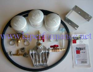 Dfuser - Dfuser Coolant Filter Kit, Ford (2003-07) 6.0L Power Stroke