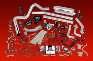 Exhaust - 4" Turbo/Down-Pipe Back Dual Exit Exhaust - Banks Power - Banks Sidewinder Turbo System, Ford (1983-93) 6.9L & 7.3L Diesel with C-6 automatic transmission