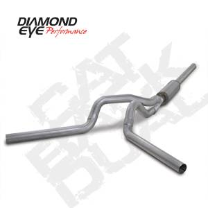 Diamond Eye Performance - Diamond Eye 4" Cat Back Exhaust, Dodge (2004.5-07) 2500-3500, 5.9L Cummins, Dual, Aluminized