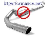 Exhaust - 4" Cat/DPF Back Single Exit Exhaust - Diamond Eye Performance - Diamond Eye 4" Cat Back Exhaust, Ford (1994-97.5) F250/F350, 7.3L Power Stroke, Single, Aluminized (No Muffler)