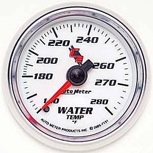 Autometer - Auto Meter C2 Series, Water Temperature 140*-280*F (Mechanical)