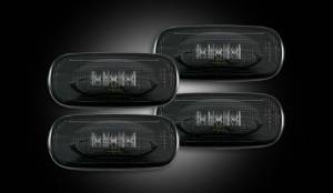 Recon - Recon Dually Fender Lights, Dodge (1994-12) Ram Smoked