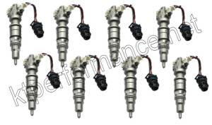 Warren Diesel - Warren Diesel Fuel Injectors, Ford (2003-07) 6.0L Power Stroke, set of 8 190cc ( 75% over)