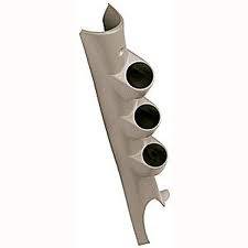 Gauges - Gauge Pods - Autometer - Gauge Works Pillar Pod, Dodge (2003-09) 2500-3500 Ram, 3 Gauge Full Pillar