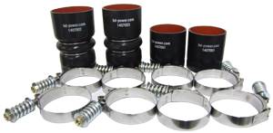 BD Power - BD Diesel Intercooler Hose/Clamp Kit, Ford (2008-10) 6.4L Powerstroke