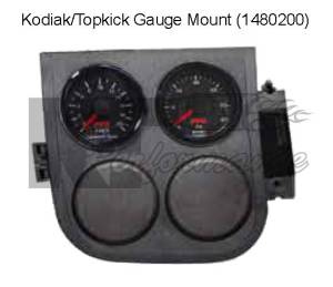 PPE - PPE Gauge Pod, Chevy/GMC (2003-08) Kodiak/Topkick, Dash