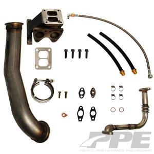 PPE - PPE GT40R Series Turbo Installation Kit, Chevy/GMC (2006.5-10) 6.6L Duramax LBZ/LMM