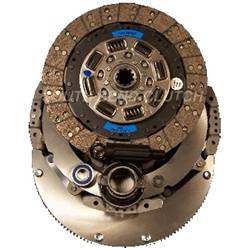 Transmission - Clutches/Clutch Parts - South Bend Clutch - South Bend Clutch  HD Solid Single Flywheel Conversion Kit, Chevy/GMC (2001-05) 6.6L Duramax, 375hp Organic 