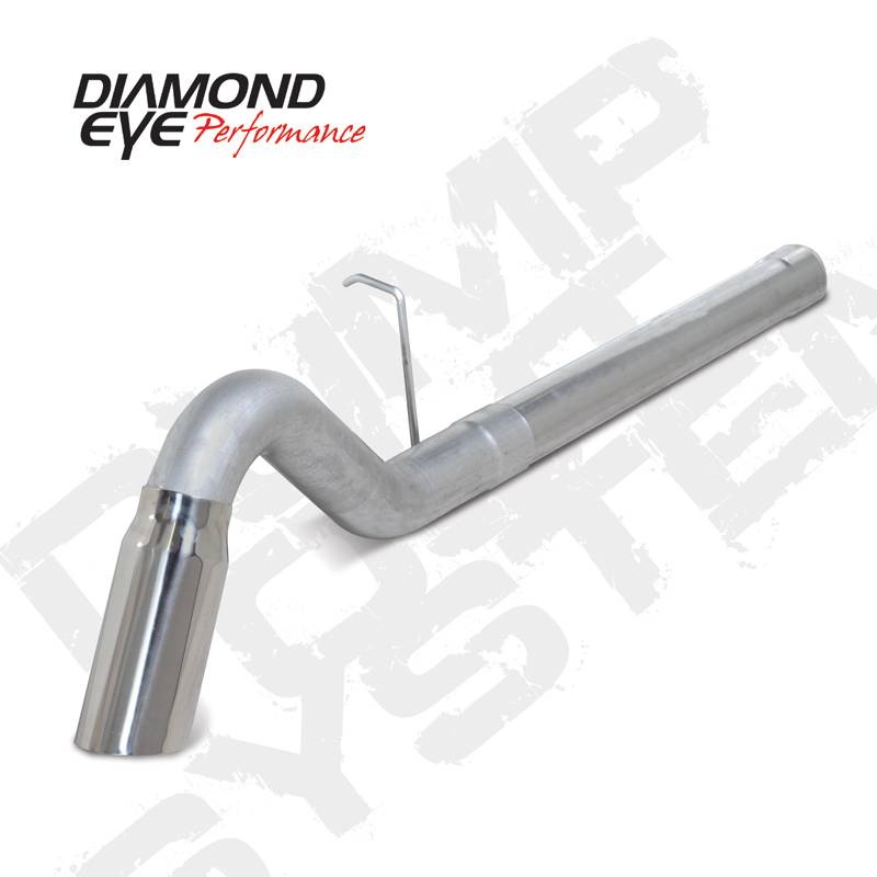Diamond Eye 4" D.P.F. Back Exhaust, Chevy/GMC (2011-15) 2500-3500HD, 6