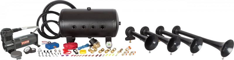Conductor's Special 544, 5 Gallon, 200psi 444c, Train Horn Kit