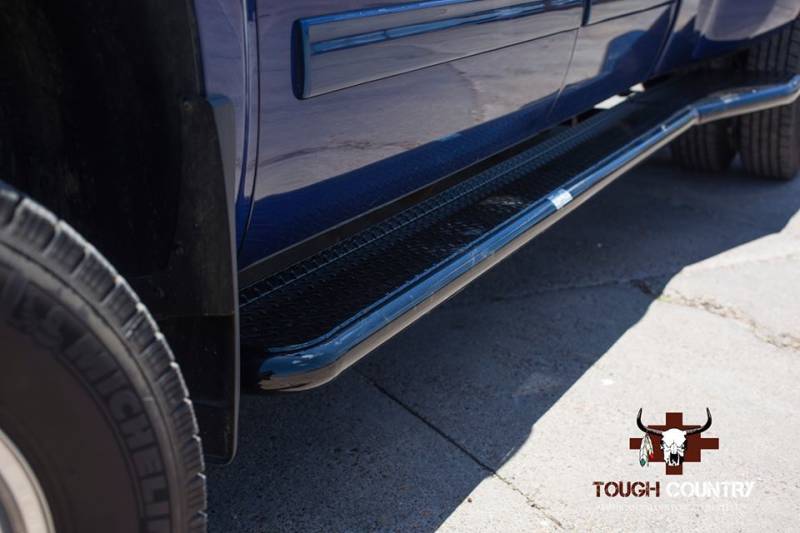 Tough Country Deluxe Full Length Dually Running Boards, Dodge (2010-17) 3500 Mega Cab Ram Wheel To Wheel Running Boards Ram 3500 Dually