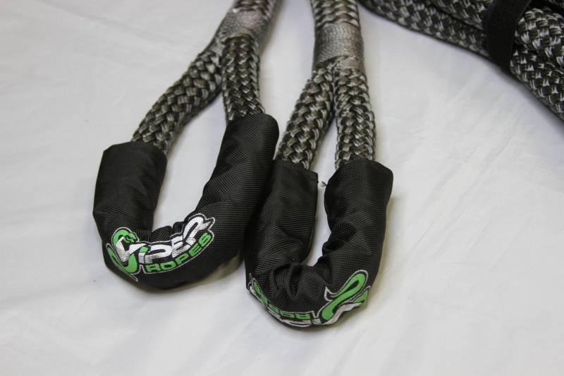 Viper Ropes, 1" x 30' OffRoad Recovery Rope, Grey
