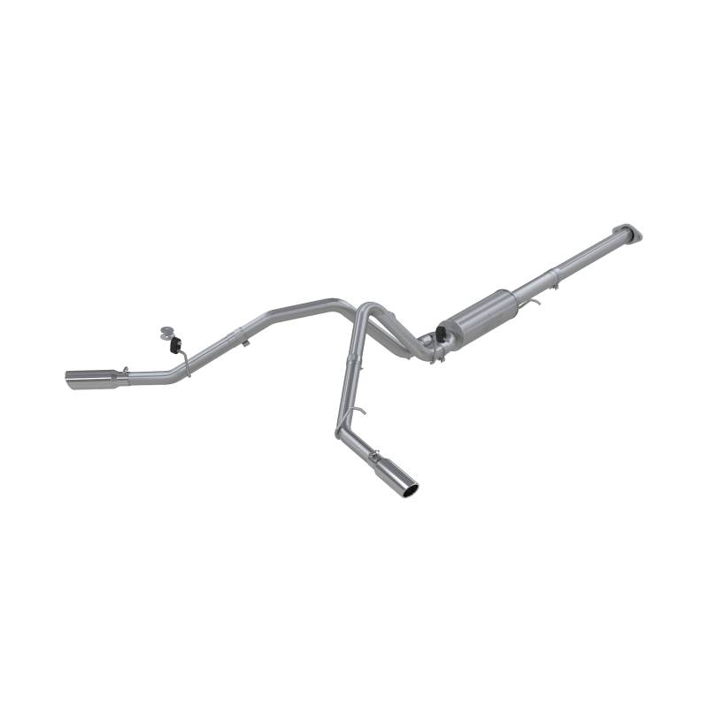 thumbnail interactive-video image 1 of Cat Back Exhaust 3 Inch System Single Side Aluminized Steel For 07 08 Silverado Sierra 1500 Next Gen 4 8 5 3l 6 0l Mbrp F150 Exhaust 1 of 13