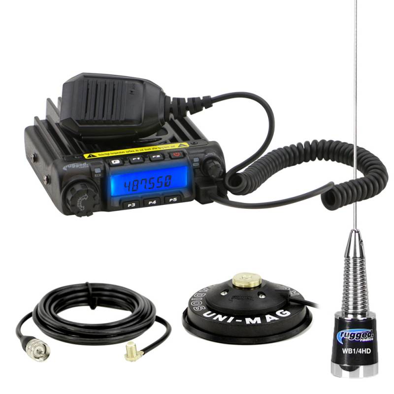 Rugged Radios RKRM45 (UHF) Radio Kit