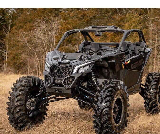 Rear Right See Fitment - Extended +4 Length For 4 Lift Kit SuperATV Rhino Brand Heavy Duty Can-Am Outlander And Renegade Axle