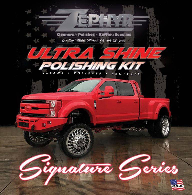 Zephyr Super Shine X Polishing Kit - 4 State Trucks
