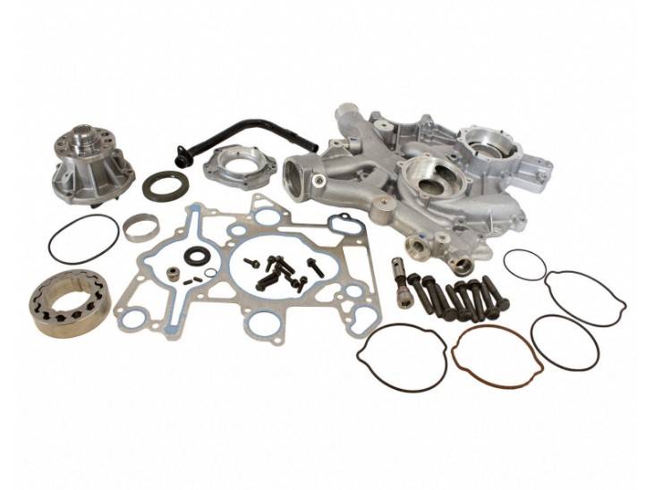 Ford Motorcraft Front Cover Kit, Ford (2003-04.5) 6.0L Power Stroke, with  Low Pressure Oil Pump