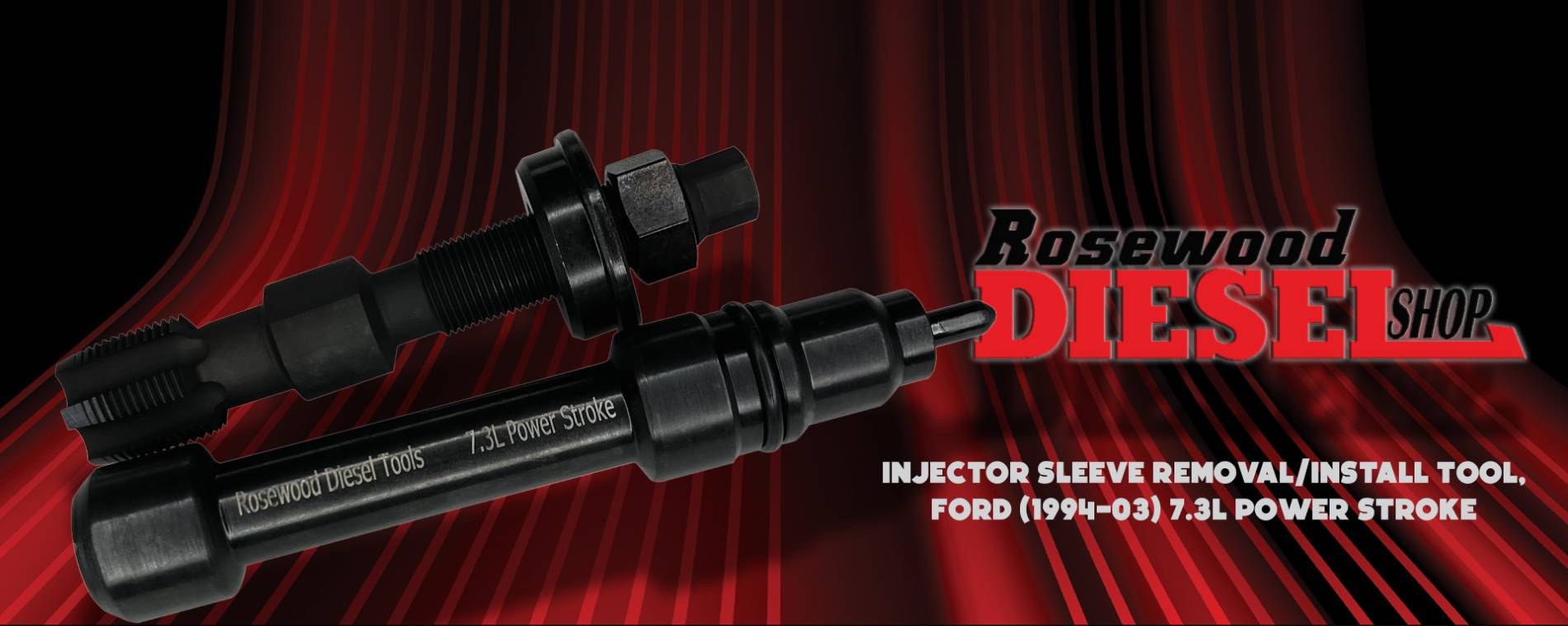 Rosewood Diesel Injector Sleeve Removal/Install Tool