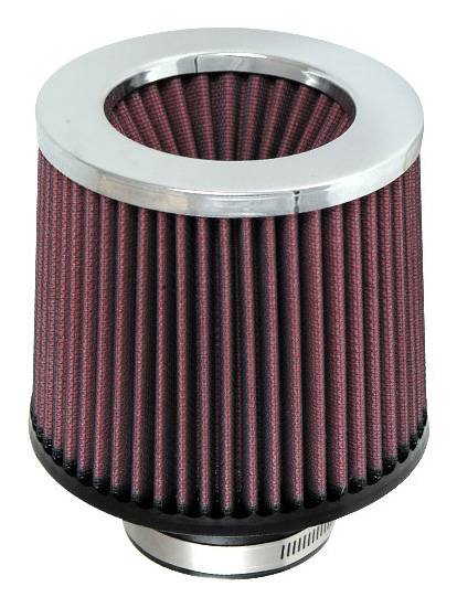 S&B Power Stack Air Filter Inverted Cone - Metal Cap, Red Oil 