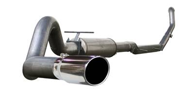 Exhaust - 4" Turbo/Down-Pipe Back Single Exit Exhaust